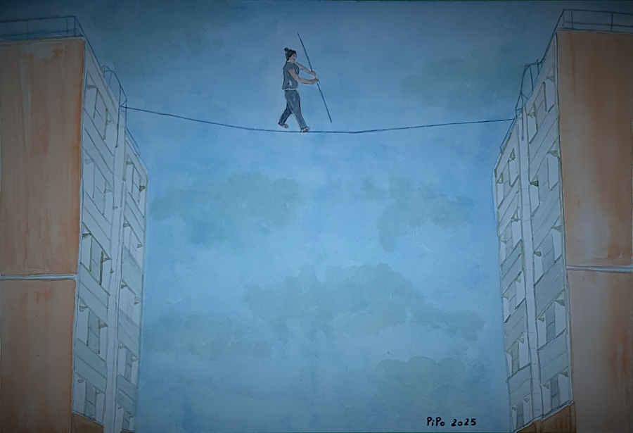 La liberté du funambule